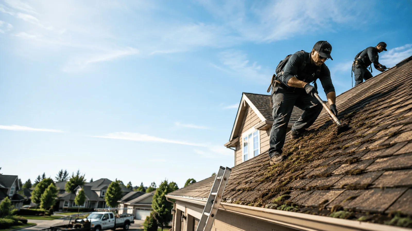 Roof Moss Removal in Lyons, OR near me